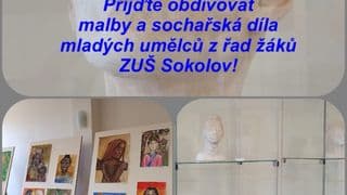 VÝSTAVA žáků ZUŠ Sokolov